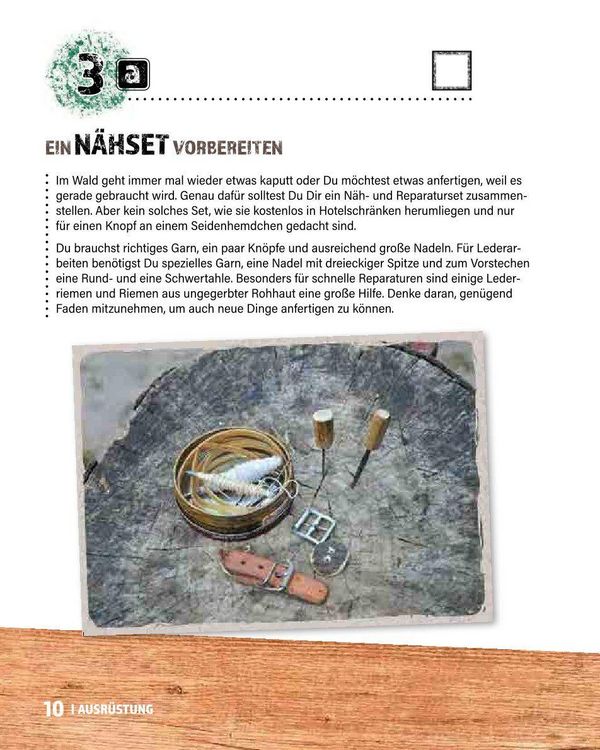 Produktbild: Die Bucket List f&uuml;r echte Bushcrafter