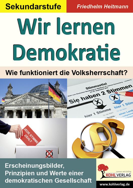 Produktbild: Wir lernen Demokratie
