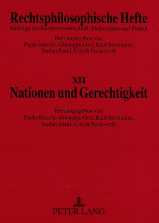 Produktbild: Nationen und Gerechtigkeit