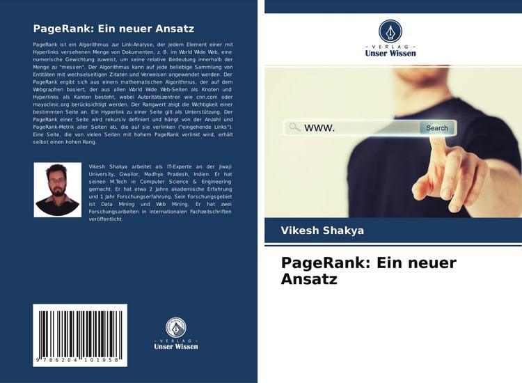 Produktbild: PageRank: Ein neuer Ansatz