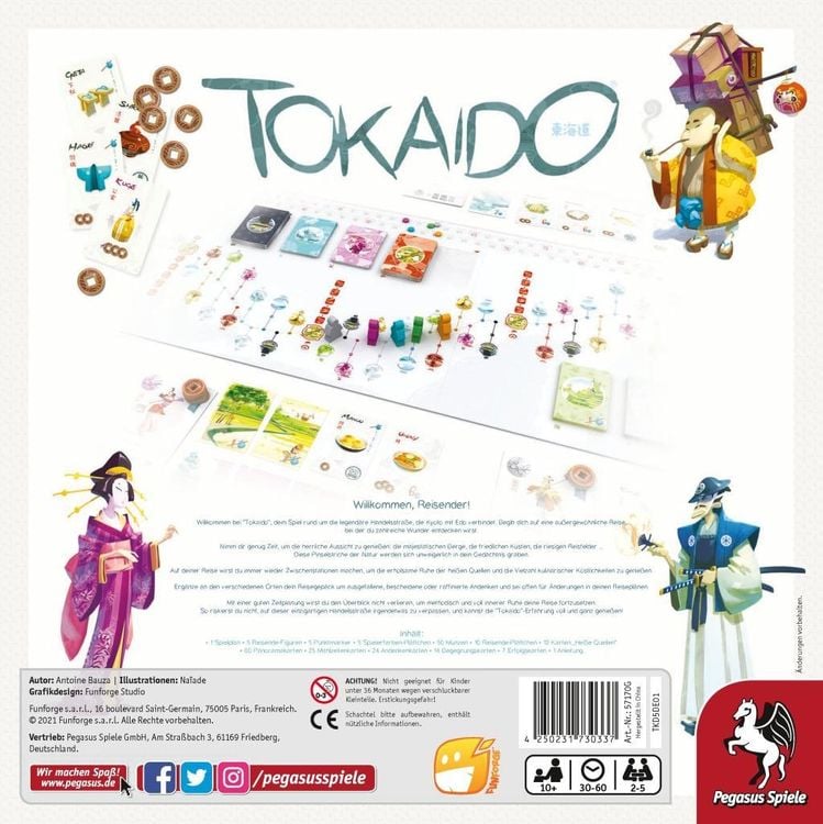 Produktbild: Tokaido (Spiel)