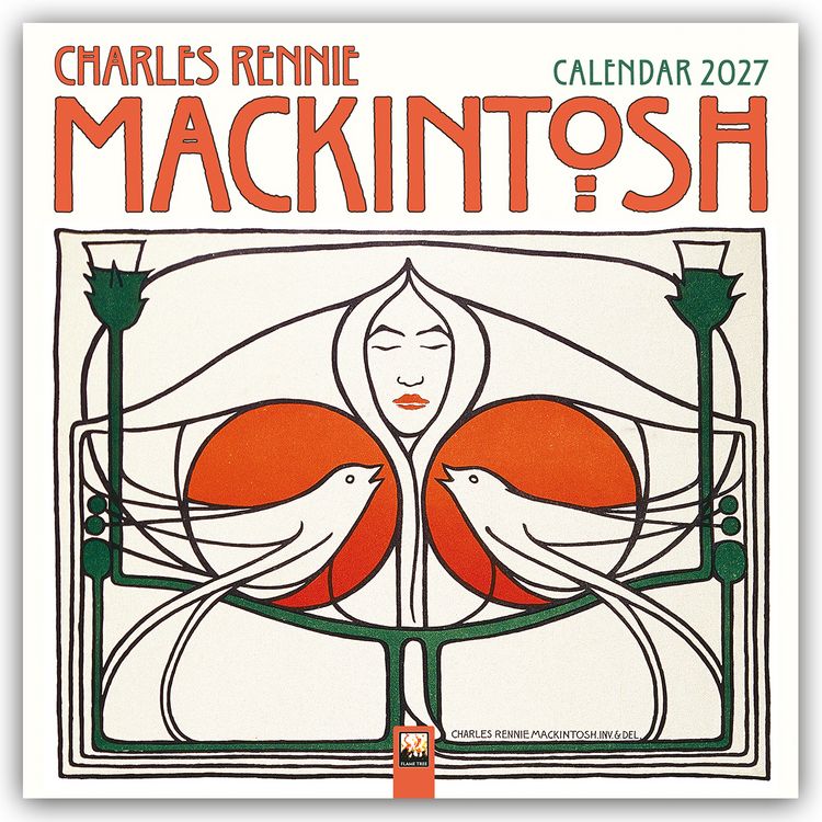Produktbild: Charles Rennie Mackintosh 2027 &ndash; Original Flame Tree Publishing-Kalender [Kalender]