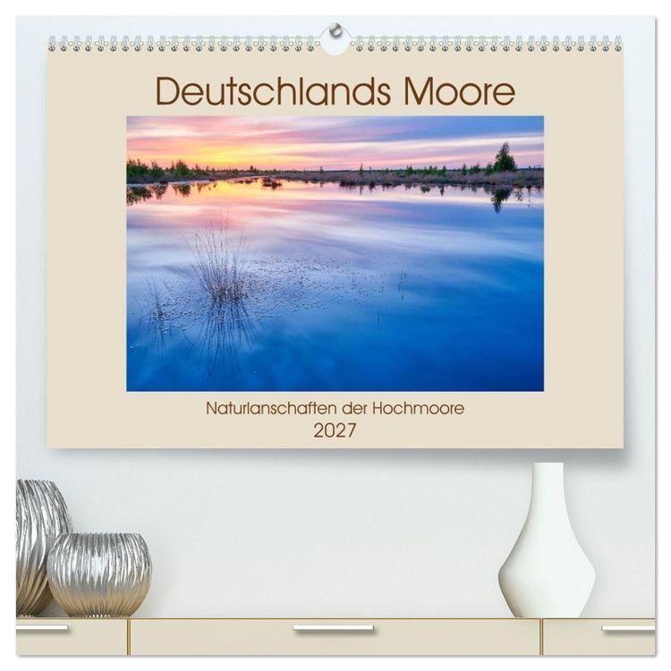Produktbild: Deutschlands Moore (hochwertiger Premium Wandkalender 2027 DIN A2 quer), Kunstdruck in Hochglanz