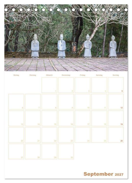 Produktbild: EXOTISCHES S&Uuml;DOSTASIEN - Planer 2027 (Tischkalender 2027 DIN A5 hoch), CALVENDO Monatskalender