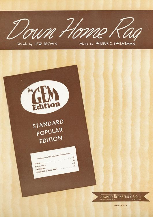 Produktbild: Down Home Rag (Deeten Datten Dooten)
