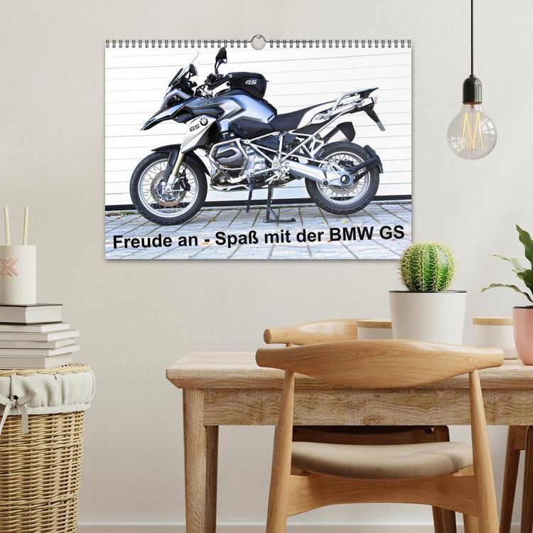 Produktbild: Freude an - Spa&szlig; mit der BMW GS (Wandkalender 2026 DIN A3 quer), CALVENDO Monatskalender