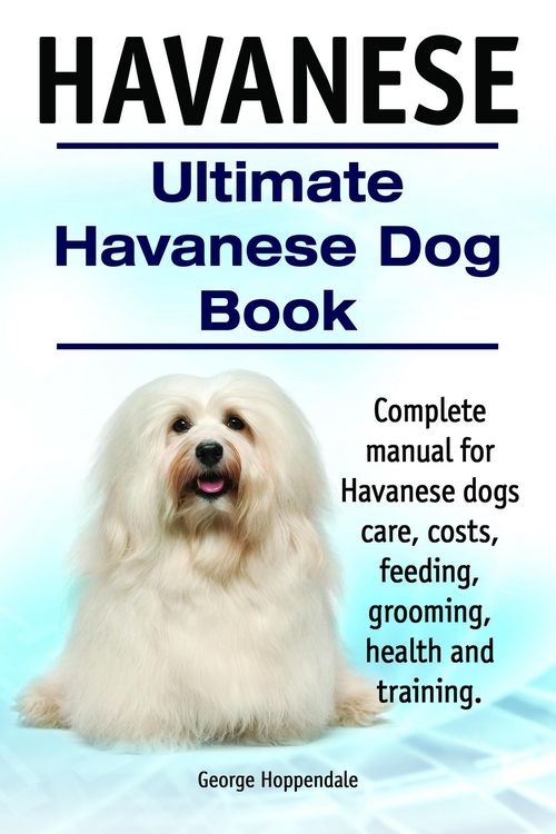 Produktbild: Havanese. Ultimate Havanese Dog Book. Complete manual for Havanese dogs care, costs, feeding, grooming, health and training.