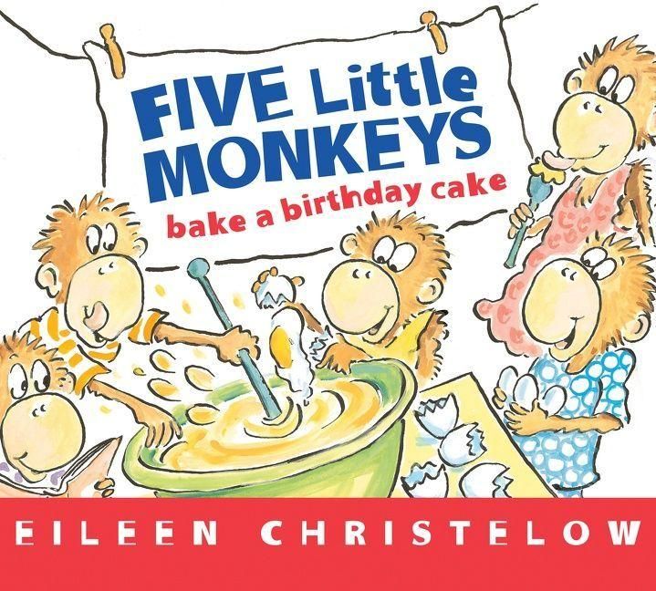 Produktbild: Five Little Monkeys Bake a Birthday Cake