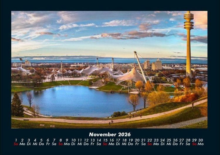 Produktbild: St&auml;dte aus Bayern 2026 Fotokalender DIN A4
