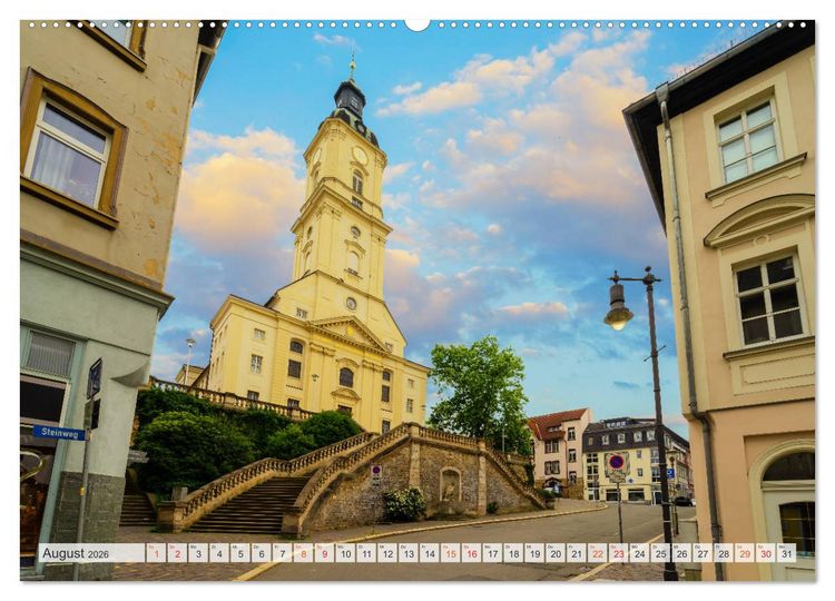 Produktbild: Gera Impressionen (Wandkalender 2026 DIN A2 quer), CALVENDO Monatskalender