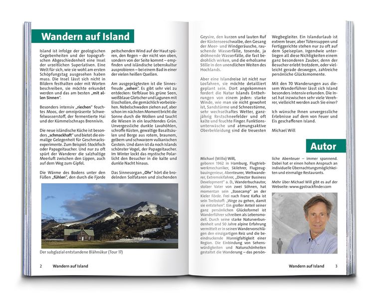 Produktbild: KOMPASS Wanderf&uuml;hrer Island, 70 Touren mit Extra-Tourenkarte