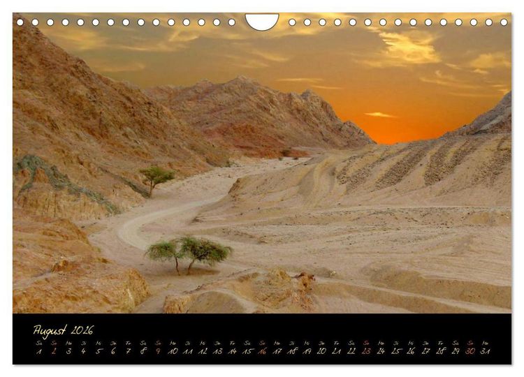 Produktbild: &Auml;gypten - Eine Entdeckungsreise (Wandkalender 2026 DIN A4 quer), CALVENDO Monatskalender