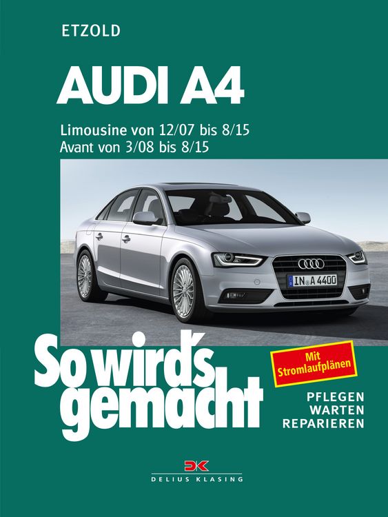 Produktbild: Audi A4, Limousine 12/07-8/15, Avant 3/08-8/15