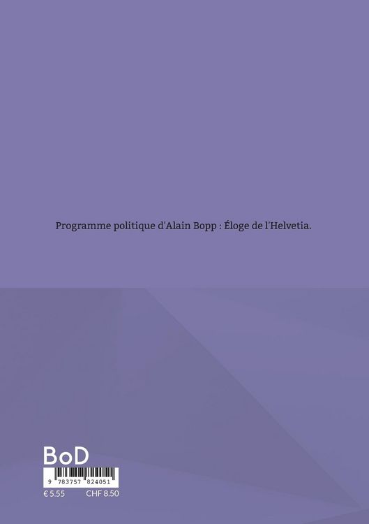 Produktbild: &Eacute;loge de l'Helvetia