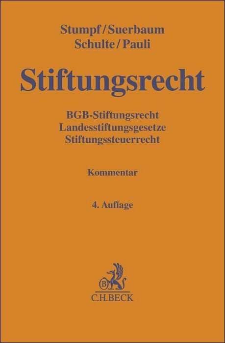 Produktbild: Stiftungsrecht
