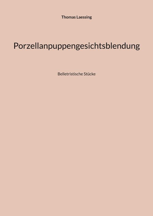 Produktbild: Porzellanpuppengesichtsblendung