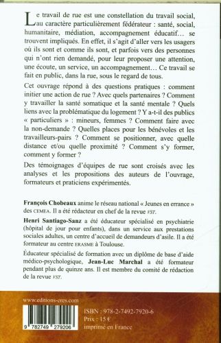 Produktbild: Le travail de rue