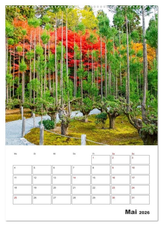 Produktbild: Eine Rundreise - Japan (hochwertiger Premium Wandkalender 2026 DIN A2 hoch), Kunstdruck in Hochglanz