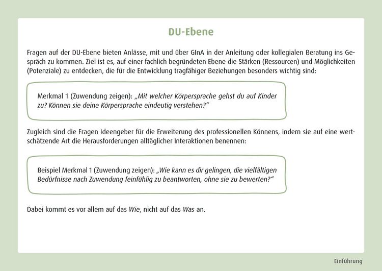 Produktbild: GInA. Das Kartenset: Impulse f&uuml;r die Kita