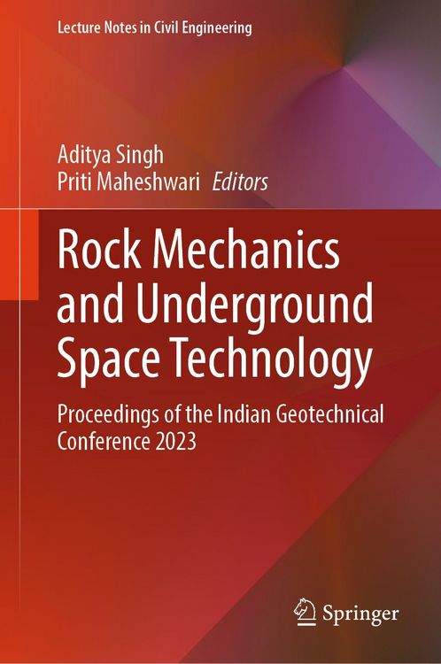 Produktbild: Rock Mechanics and Underground Space Technology