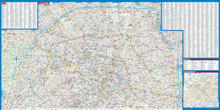 Produktbild: Paris 1 : 12 000 / 1 : 15 000