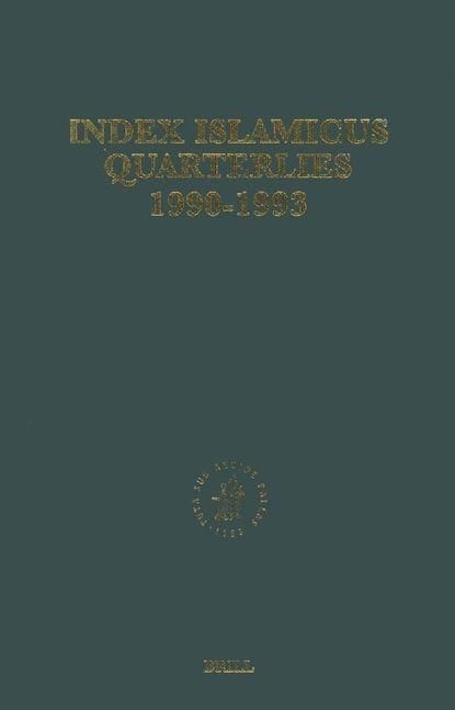 Produktbild: Index Islamicus Quarterlies 1990-1993