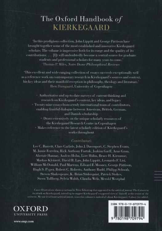 Produktbild: The Oxford Handbook of Kierkegaard