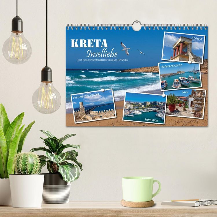 Produktbild: Kreta - Inselliebe (Wandkalender 2026 DIN A4 quer), CALVENDO Monatskalender