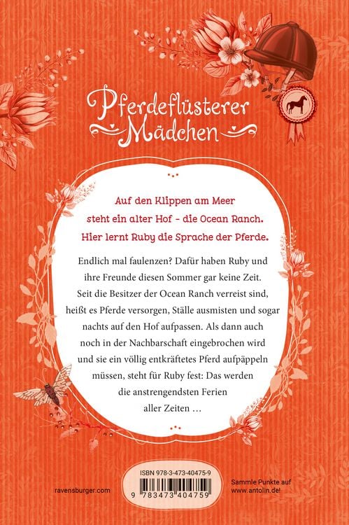 Produktbild: Pferdefl&uuml;sterer-M&auml;dchen, Band 6: Schlaflose Ferien