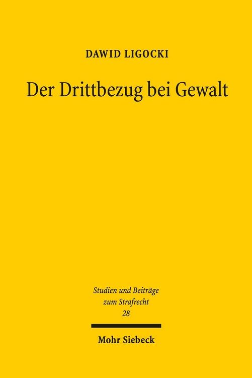 Produktbild: Der Drittbezug bei Gewalt