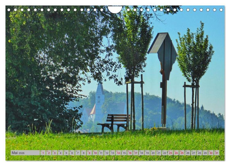 Produktbild: Die Stauden, magische Landschaft rund um Augsburg (Wandkalender 2026 DIN A4 quer), CALVENDO Monatskalender