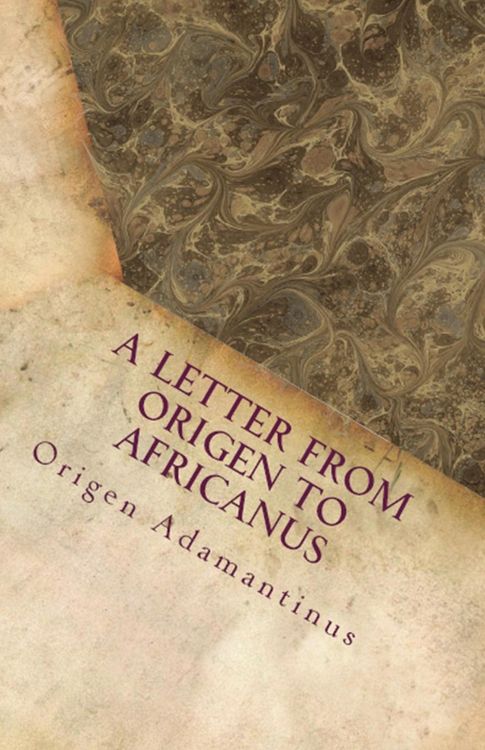 Produktbild: A Letter from Origen to Africanus
