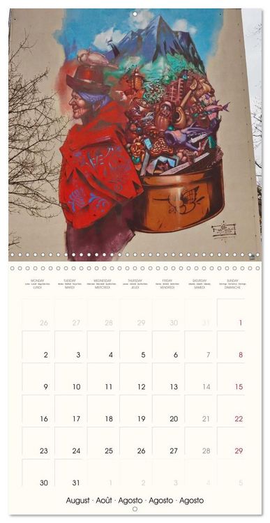 Produktbild: Street art - Walls of Imagination (Wall Calendar 2027 12 &times; 12 Inch) CALVENDO 12 Month Wall Calendar
