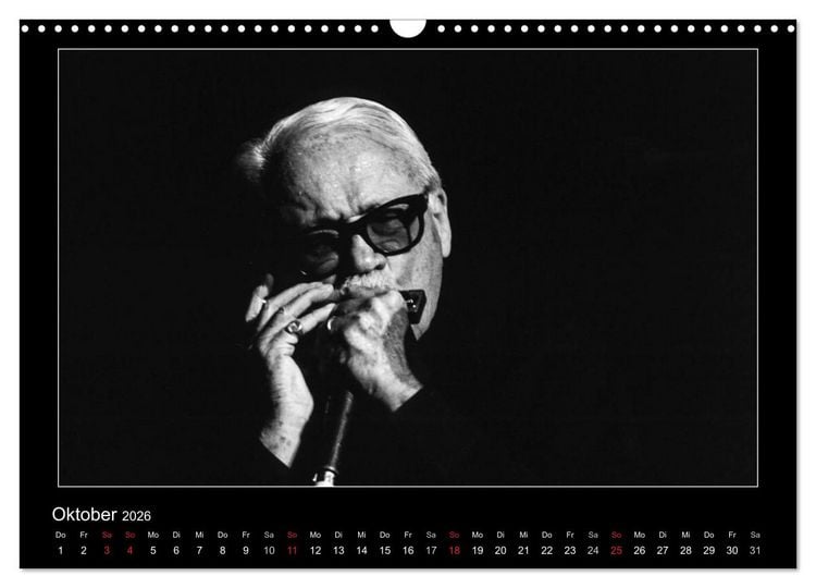 Produktbild: Jazz onstage (Wandkalender 2026 DIN A3 quer), CALVENDO Monatskalender