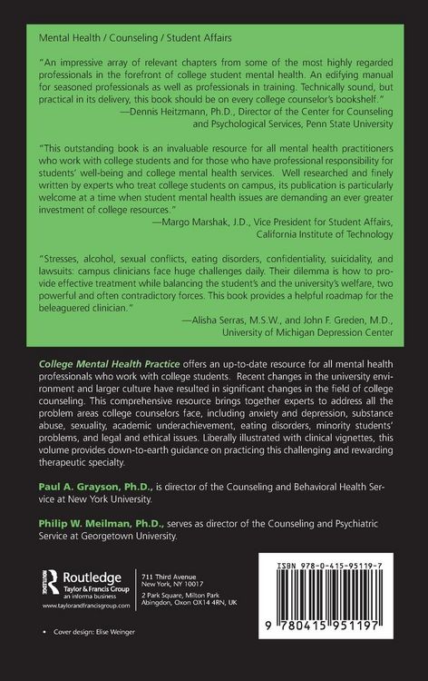 Produktbild: College Mental Health Practice