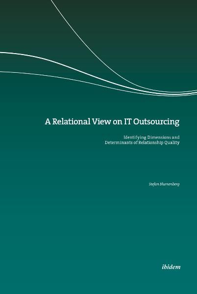 Produktbild: A Relational View on IT Outsourcing