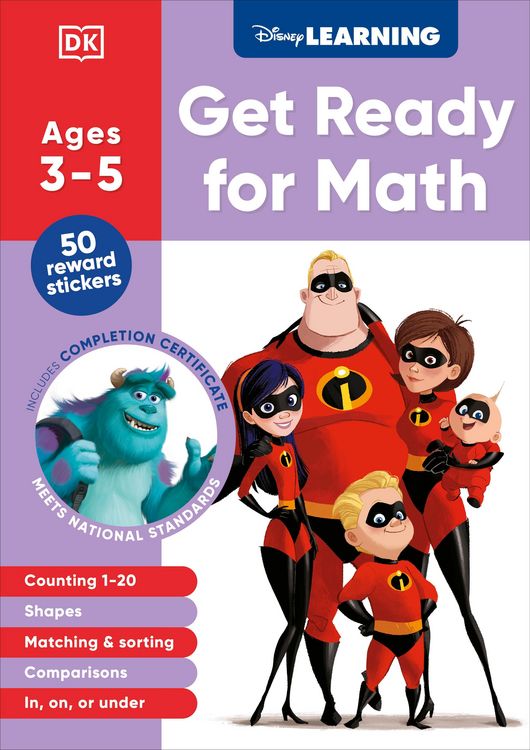 Disney Learning Get Ready for Math (Ages 3-5) online bestellen