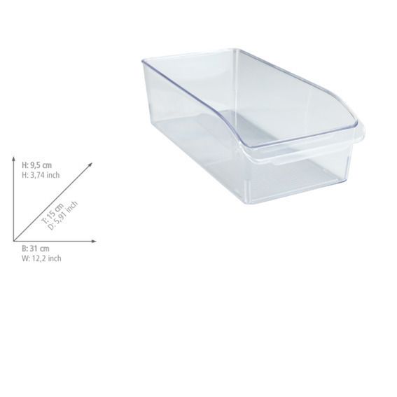 Produktbild: K&uuml;hlschrank-Organizer Set, 3-teilig, Aufbewahrungsboxen f&uuml;r K&uuml;hl- und Vorratsschrank
