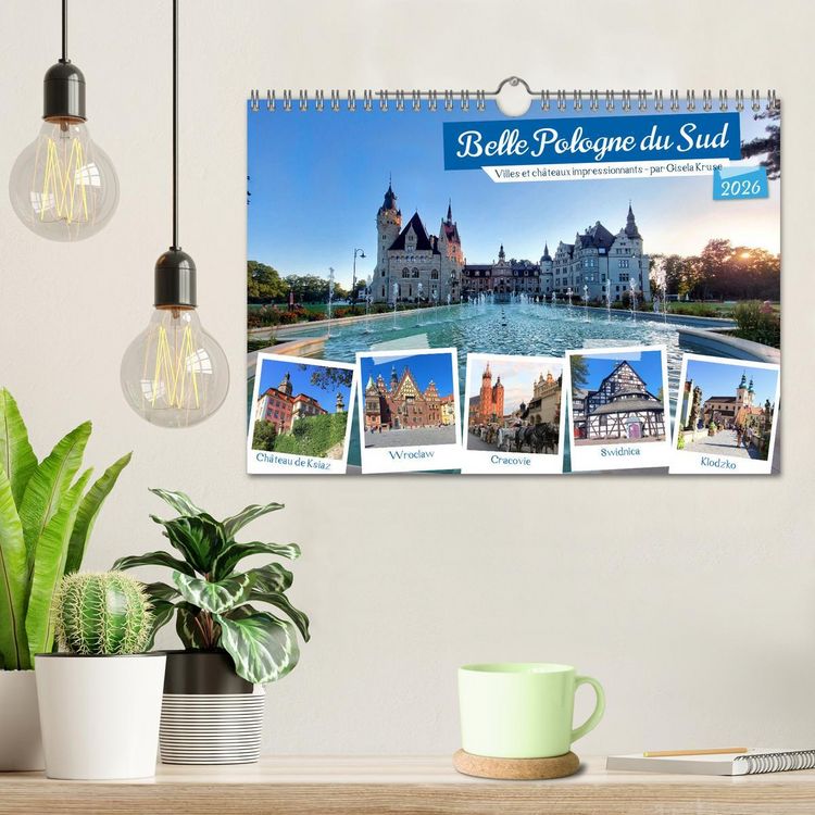 Produktbild: Belle Pologne du Sud (Calendrier mural 2026 DIN A4 vertical), CALVENDO calendrier mensuel