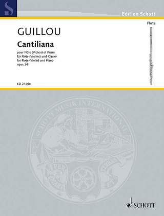 Produktbild: Cantiliana op. 24, Fl&ouml;te (Violine) und Klavier