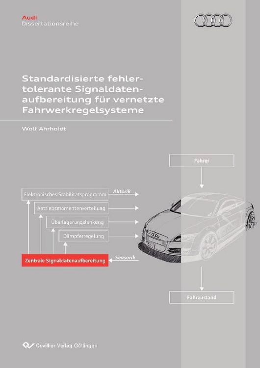 Produktbild: Standardisierte fehlertolerante Signaldatenaufbereitung f&uuml;r vernetzte Fahrwerkregelsysteme