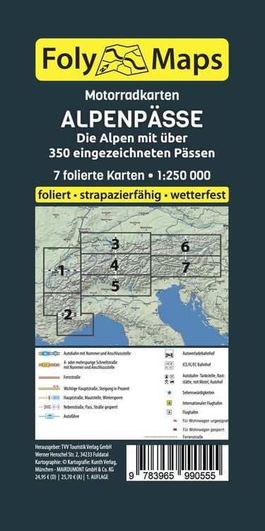 Produktbild: FolyMaps-Set Alpenp&auml;sse SPEZIAL