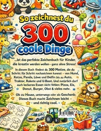 Produktbild: So zeichnest du 300 coole Dinge