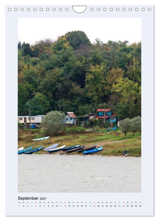 Produktbild: Die Donau von Passau zum Delta (Wandkalender 2027 DIN A4 hoch), CALVENDO Monatskalender