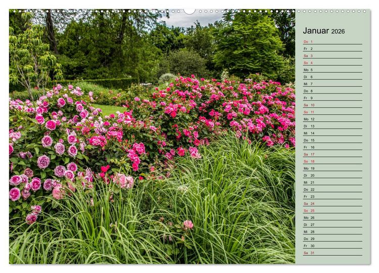 Produktbild: Gartenschau in Erfurt (Wandkalender 2026 DIN A2 quer), CALVENDO Monatskalender