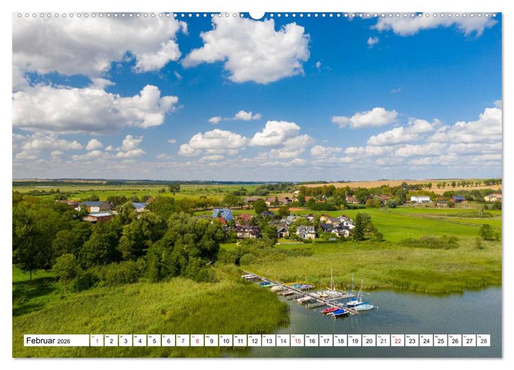 Produktbild: Die Uckermark - Eine Reise durch die Toskana des Nordens (hochwertiger Premium Wandkalender 2026 DIN A2 quer), Kunstdruck in Hochglanz