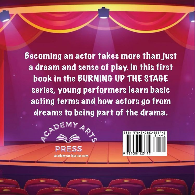 Produktbild: Burning Up The Stage - An introduction for young actors