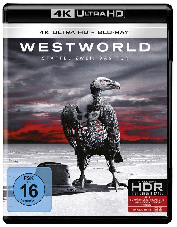Produktbild: Westworld - Die komplette 2. Staffel - Repack (3 Blu-rays 4K Ultra HD) (+ 3 Blu-rays 2D)