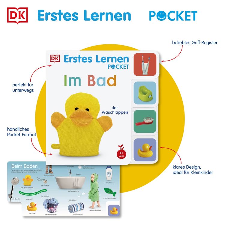Produktbild: Erstes Lernen Pocket. Im Bad