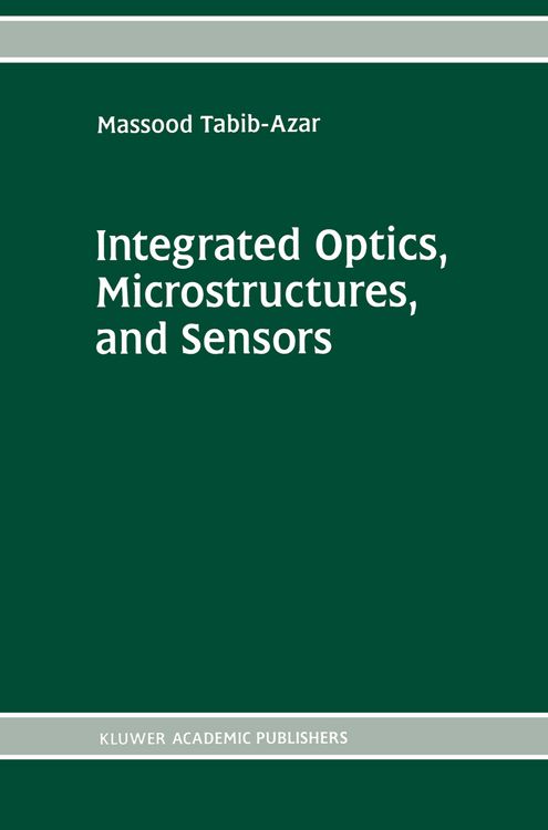 Produktbild: Integrated Optics, Microstructures, and Sensors